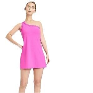 NEW All in Motion Dress Women’s Asymmetrical Athletic Dress - PINK- Size XL